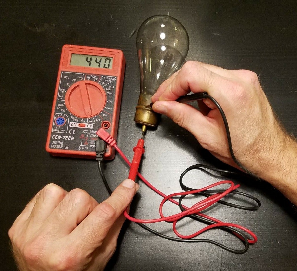 How To Test Light Socket With Multimeter 2yr.net - Antique & Vintage Light Bulb Collection Museum - How To Test An  Old Light Bulb For Continuity